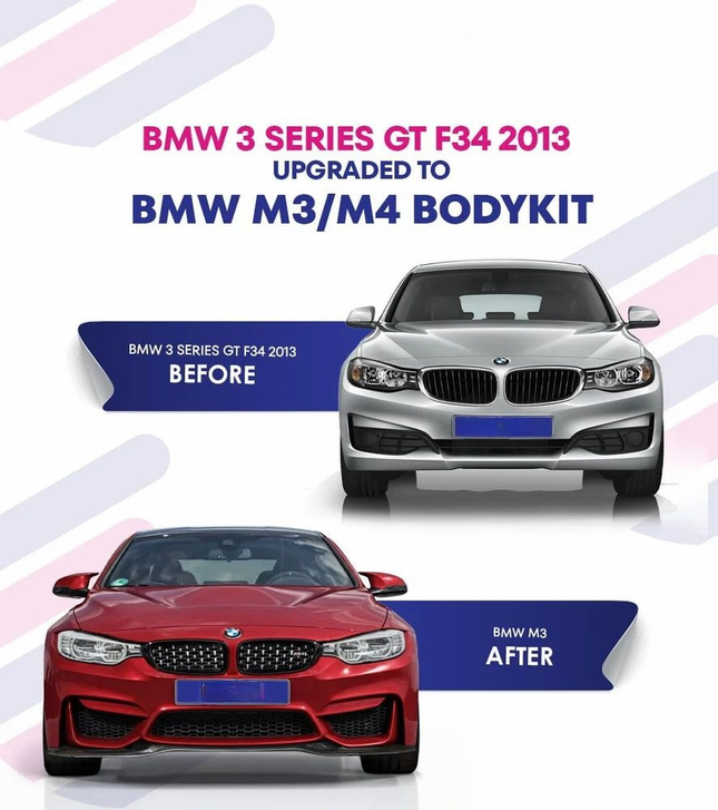 BMW F34 GT to M3 Body Kit