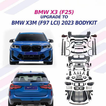 BMW X3 F25 to X3M F97 Body Kit