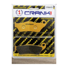 CRANK1 Brake Pads for Bajaj Pulsar 150, Ceramic, Front & Rear, in retail packaging