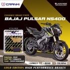 Ceramic Brake Pads For Bajaj Pulsar NS400 (2024 Onwards) - Rear - CRM4174 - 1 Set - CRANK1
