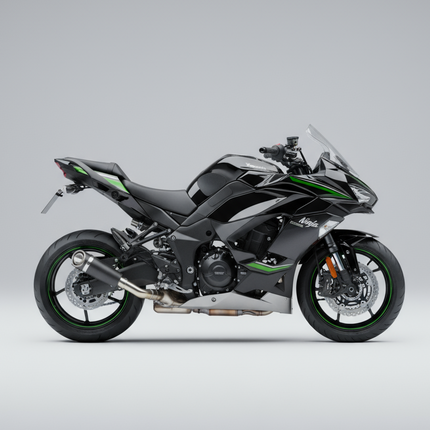 Barrel Outlaw V2 Exhaust for Kawasaki Ninja 1000SX with Link Pipe - image 1