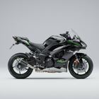 Barrel Outlaw V2 Exhaust for Kawasaki Ninja 1000SX with Link Pipe - image 1