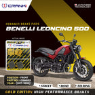 Ceramic Brake Pads For Benelli Leoncino 500 (2017-2020) - Front - CRM689 - 1 Set - CRANK1