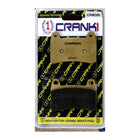 CRANK1 Brake Pads for Benelli TNT 300, Ceramic & Sintered, Front & Rear, in retail packaging