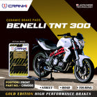 Ceramic Brake Pads For Benelli TNT 300 - Front - CRM300 - 1 Set - CRANK1