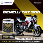 Ceramic Brake Pads For Benelli TNT 300 - Rear - CRM371 - 1 Set - CRANK1