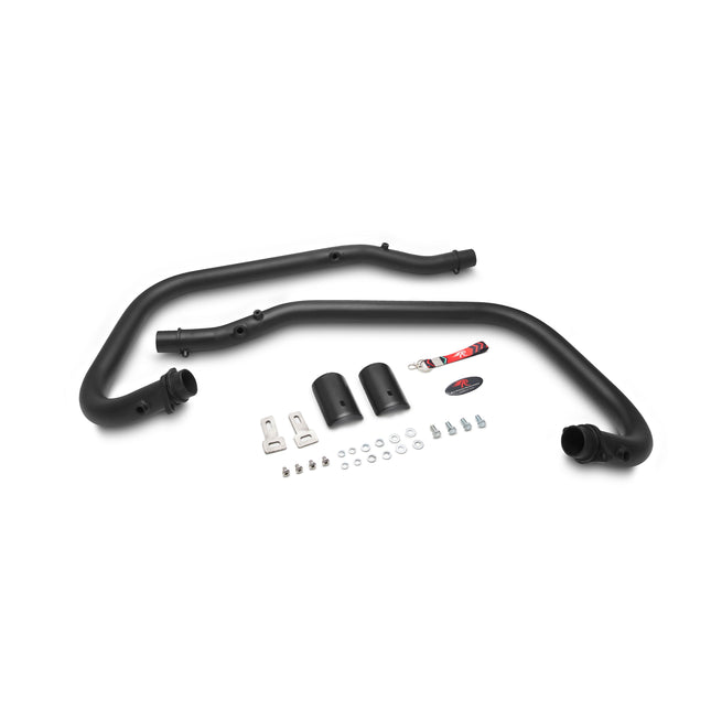 Red Rooster header pipe in black finish for Royal Enfield Super Meteor 650