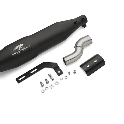 Red Rooster Blaze Exhaust for Triumph Speed 400 – Black finish