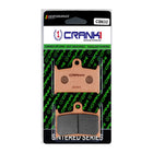 CRANK1 Brake Pads for Triumph Tiger Explorer 1200, Sintered, Front & Rear, CRANK1 CB632 in retail packaging