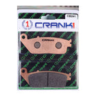 CRANK1 Brake Pads for Honda CBR250R, Sintered, Front & Rear, in retail packaging