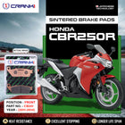 Sintered Brake Pads For Honda CBR250R (2011-2014) - Front - CB241 - 1 Set - CRANK1