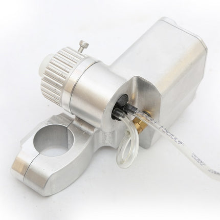 Rolon chain oiler with handlebar reservoir and frame clamp dispenser