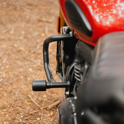 Legundary Triumph Scrambler 400 X Hector Crash Guard Black – Mild Steel