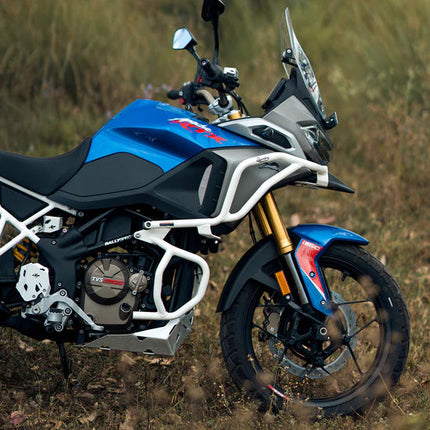 TVS Apache RTX 300 Raptor Crash Guard Upper & Lower Set – White | Legundary.