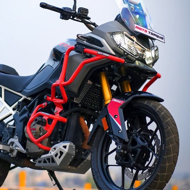 TVS Apache RTX 300 Stallion Pro Crash Guard Red – Mototorque