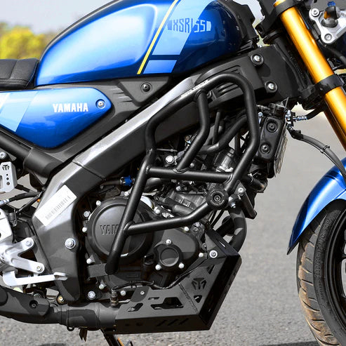 Moto Torque crash guard Yamaha XSR 155 black engine protection guard