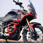 Mototorque Red Crash Guard for TVS Apache RTX 300 engine side protection