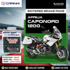 Sintered Brake Pads For Aprilia Caponord 1200 (2013-2016) - Rear - CB312 - 1 Set - CRANK1