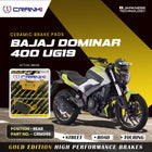 Ceramic Brake Pads For Bajaj Dominar 400 UG19 - Rear - CRM359 - 1 Set - CRANK1