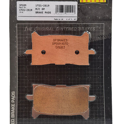 DP Brakes DP 559 brake pads, India retail pack (made in England)