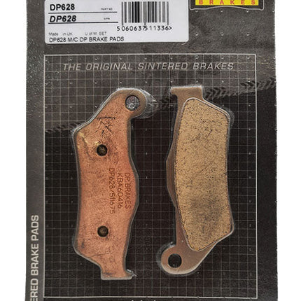 DP Brakes DP 628 brake pads, India retail pack (made in England)