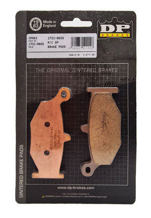 DP Brakes DP 963 brake pads, India retail pack (made in England)