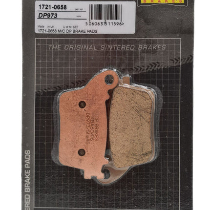 DP Brakes DP 973 brake pads, India retail pack (made in England)