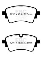 EBC Yellowstuff Rear Brake Pad Set for AUDI New Q5 FYB & 1 more (DP42435R) – view 2