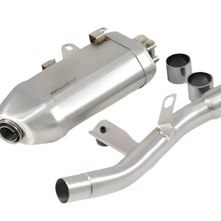 Powerage Slip-On Exhaust (With De-Cat Pipe) for Royal Enfield Guerrilla 450