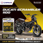 Ceramic Brake Pads For Ducati Scrambler 1100 (2018-2025) - Front - CRM0709 - 2 Sets - CRANK1