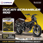 Ceramic Brake Pads For Ducati Scrambler 1100 (2018-2025) - Rear - CRM359 - 1 Set - CRANK1