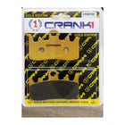 CRANK1 Brake Pads for Ducati Panigale 959, Ceramic & Sintered, Front & Rear, in retail packaging