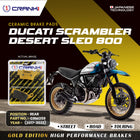 Ceramic Brake Pads For Ducati Scrambler Desert Sled 800 (2017-2022) - Rear - CRM359 - 1 Set - CRANK1