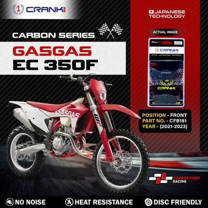 CRANK1 Brake Pads for GASGAS EC 350F — Sintered, Front