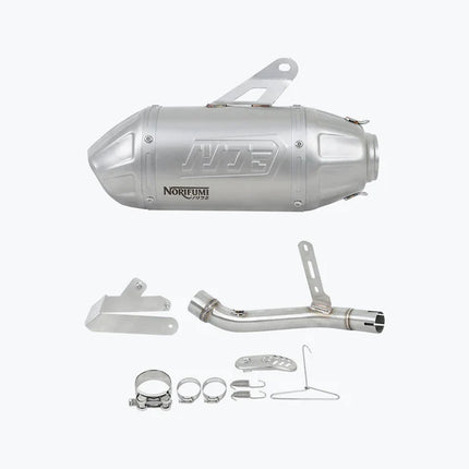 Norifumi Whoops SS Slip-On Exhaust for Royal Enfield Himalayan 450 – Short (EXH18155) & Long (EXH18157) – view 4
