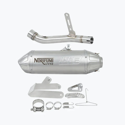 Norifumi Whoops SS Slip-On Exhaust for Royal Enfield Himalayan 450 – Short (EXH18155) & Long (EXH18157) – view 6