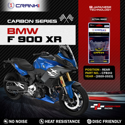 CRANK1 Brake Pads for BMW F 900 XR — Sintered, Front & Rear