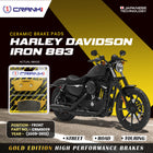 Ceramic Brake Pads For Harley Davidson Sportster Iron 883 (2009-2013) - Front - CRM9009 - 1 Set - CRANK1