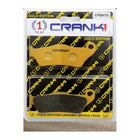 CRANK1 Brake Pads for Harley Davidson X 440 T, Ceramic, Front & Rear, in retail packaging