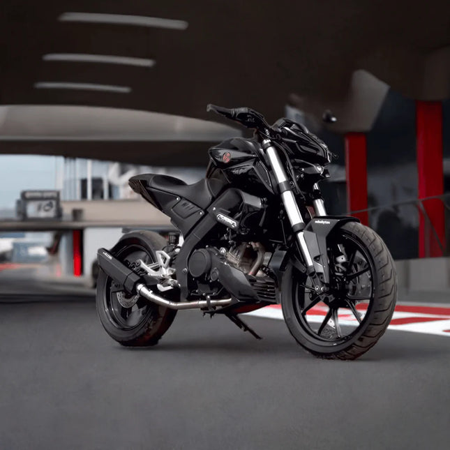 Yamaha MT15 performance exhaust Rogue V2 slip-on