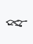 LCB Bazooka Small Crash Guard with Slider for Royal Enfield Himalayan BS6 – compact mild steel crash protection accessory.