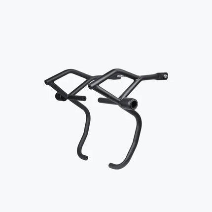 LCB Bazooka Big Crash Guard with Slider for Royal Enfield Himalayan BS6 – durable mild steel touring protection accessory.