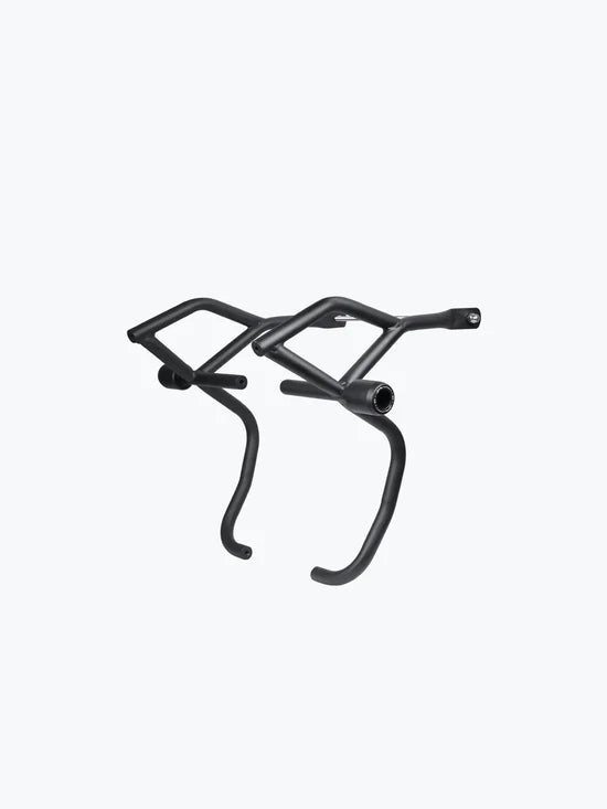 LCB Bazooka Big Crash Guard with Slider for Royal Enfield Himalayan BS6 – durable mild steel touring protection accessory.