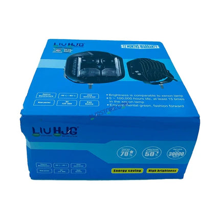 HJG GodsEye Helios 4-Lens LED Projector Light (White / Red DRL)