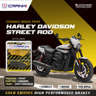 Ceramic Brake Pads For Harley Davidson Street Rod (2017 Onwards) - Front - CRM859 - 2 Sets - CRANK1
