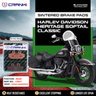 Sintered Brake Pads For Harley Davidson Heritage Softail Classic (2018 Onwards) - Rear - CB017 - 1 Set - CRANK1