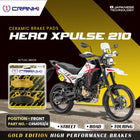 Ceramic Brake Pads For Hero Xpulse 210 - Front - CRM052/4 - 1 Set - CRANK1