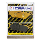 CRANK1 Brake Pads for Honda CBR 250R NON ABS, Ceramic, Front & Rear, in retail packaging