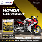 Ceramic Brake Pads For Honda CBR650F - Front - CRM651/2 - 2 Sets - CRANK1