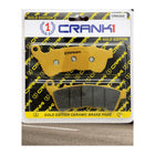 CRANK1 Brake Pads for Honda CB Hornet 160R, Ceramic, Front & Rear, in retail packaging